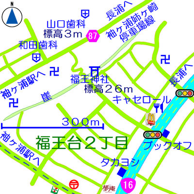福王神社マップ